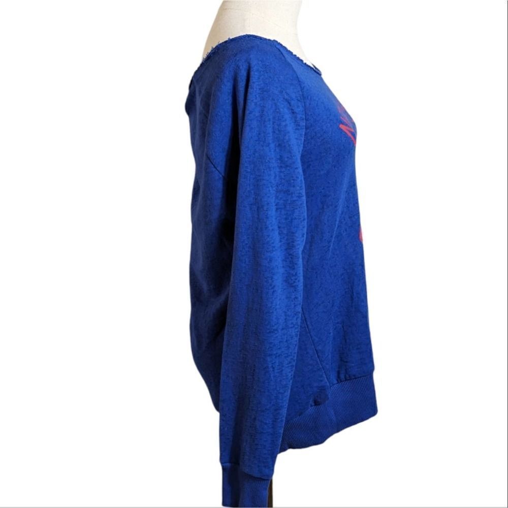 NFL New York Giants Blue Long Sleeve Tee Shirt NWT - Picture 4 of 6